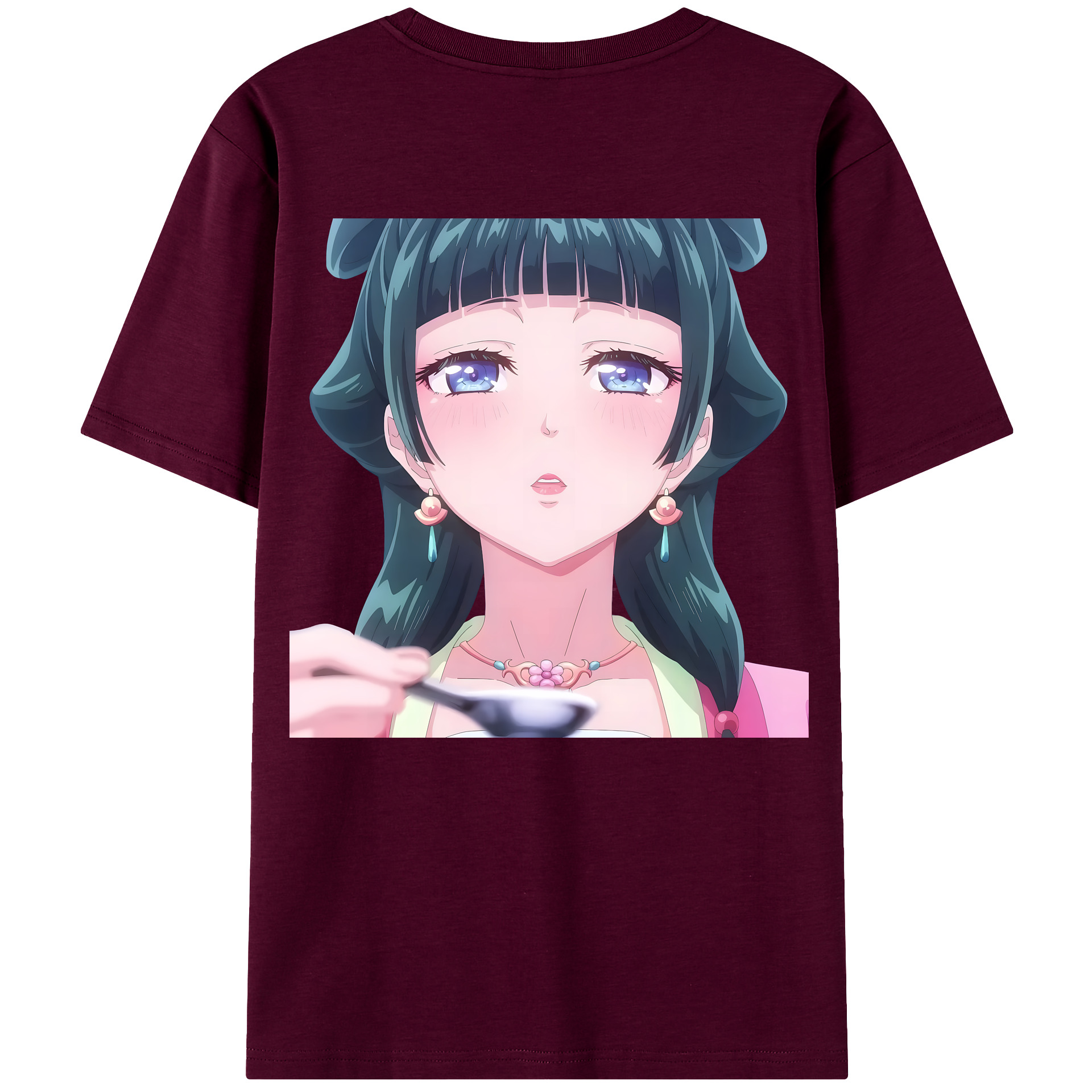 （画像用） 薬屋のひとりごと The Apothecary Diaries レディース半袖Tシャツ(バックプリント)